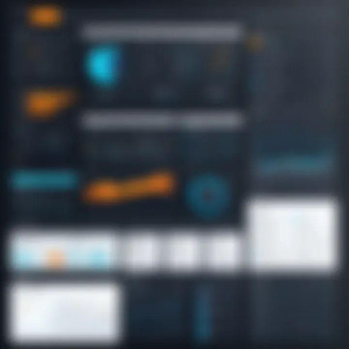 Overview of Acunetix dashboard showcasing features