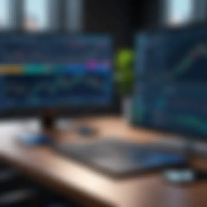 Visual representation of options trading strategies