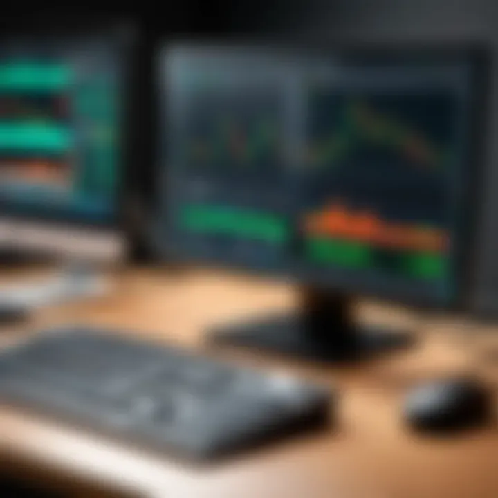 Technical analysis tools interface on Thinkorswim