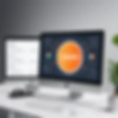 A graphic illustrating the advantages of using Zoom for large organizations.