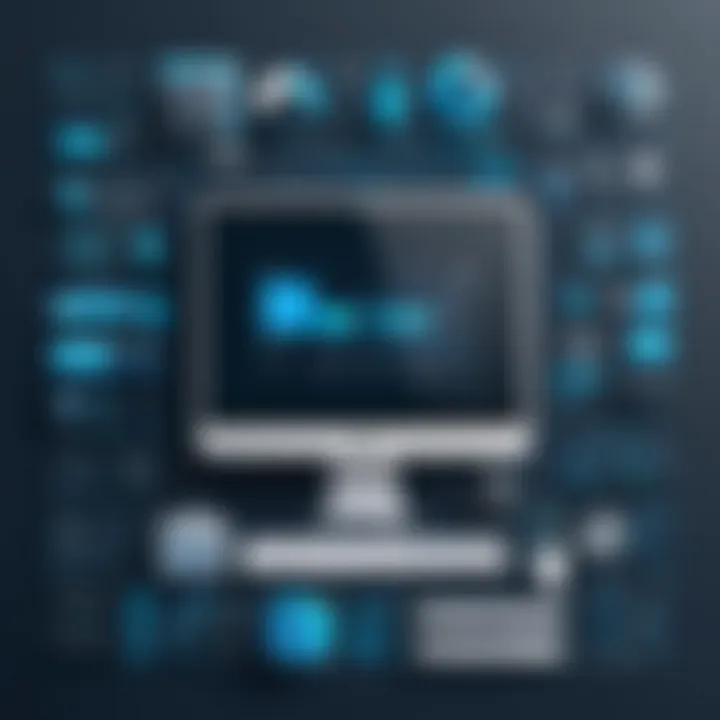 An infographic showcasing essential tools for IT software testing