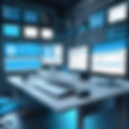 Overview of program management tools showcasing various software interfaces