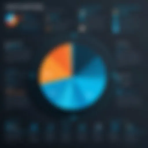 Graph showing user engagement trends over time