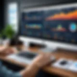 An analytical dashboard displaying affiliate marketing performance metrics