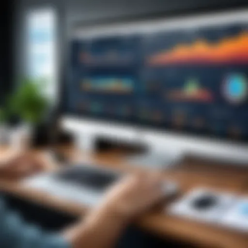 An analytical dashboard displaying affiliate marketing performance metrics
