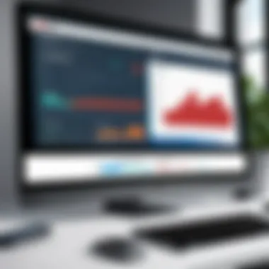 Dashboard view of financial reports in Quicken