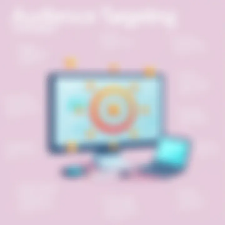 Infographic on audience targeting strategies in Cobiro Google Ads