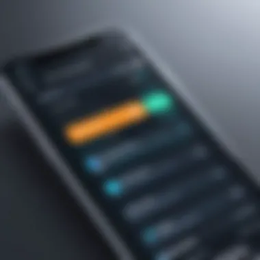 Overview of SMS Reminder Technology An automated system displaying SMS reminders on a smartphone screen.