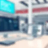 Advanced technology integration in a dealership