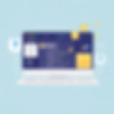 Benefits of using digital business cards depicted graphically