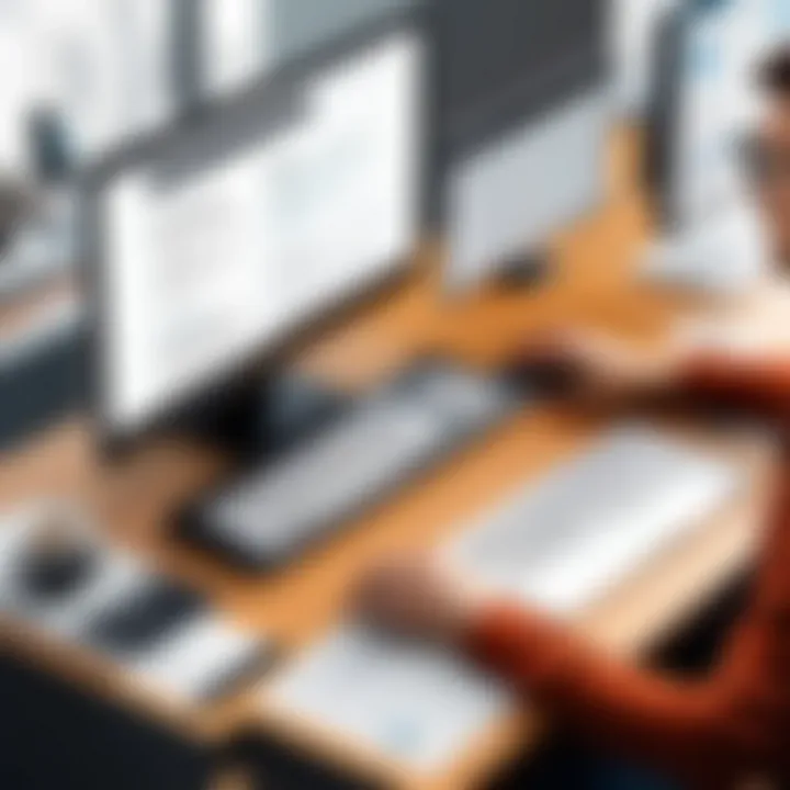 A visual guide demonstrating best practices for ensuring web content accessibility.