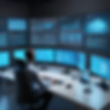 Security Features in Remote Support Solutions Visual representation of security measures in remote support software