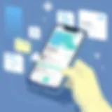 User interface of Chiron Health app showcasing telemedicine features