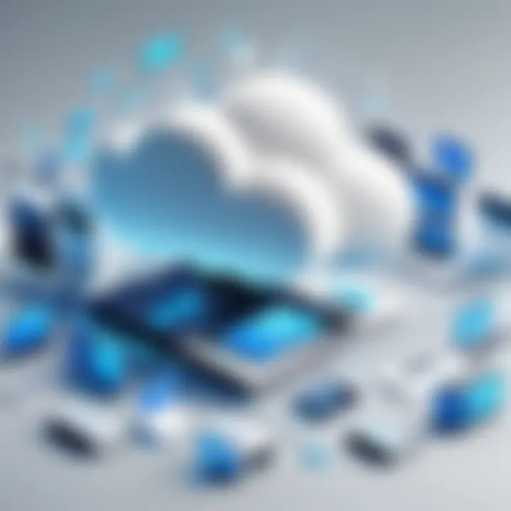 Infographic detailing challenges faced in cloud management