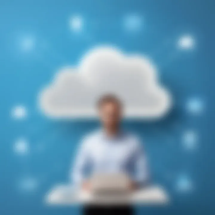 Visual representation of different types of cloud managers in use