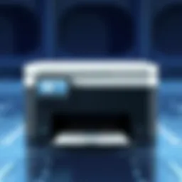 An innovative CloudReady printer showcasing its sleek design