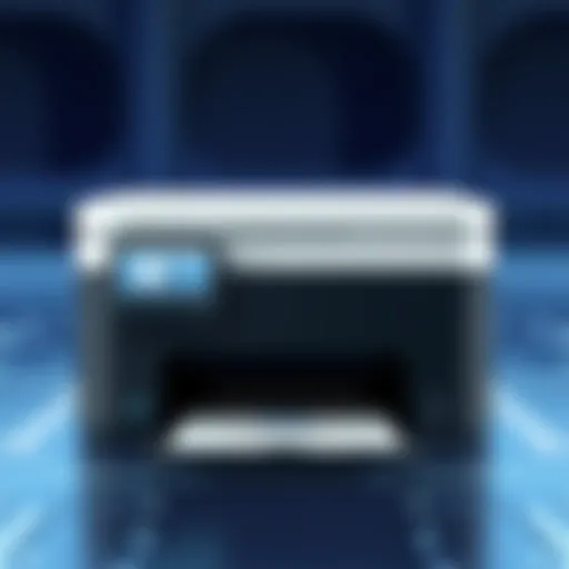 An innovative CloudReady printer showcasing its sleek design