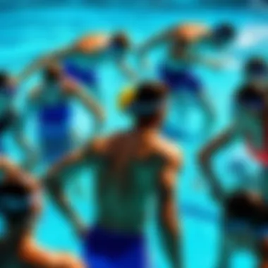 Best Practices in Team Management Illustration of best practices in swim team management technology