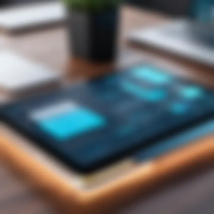 Innovative deck design software interface showcasing various features