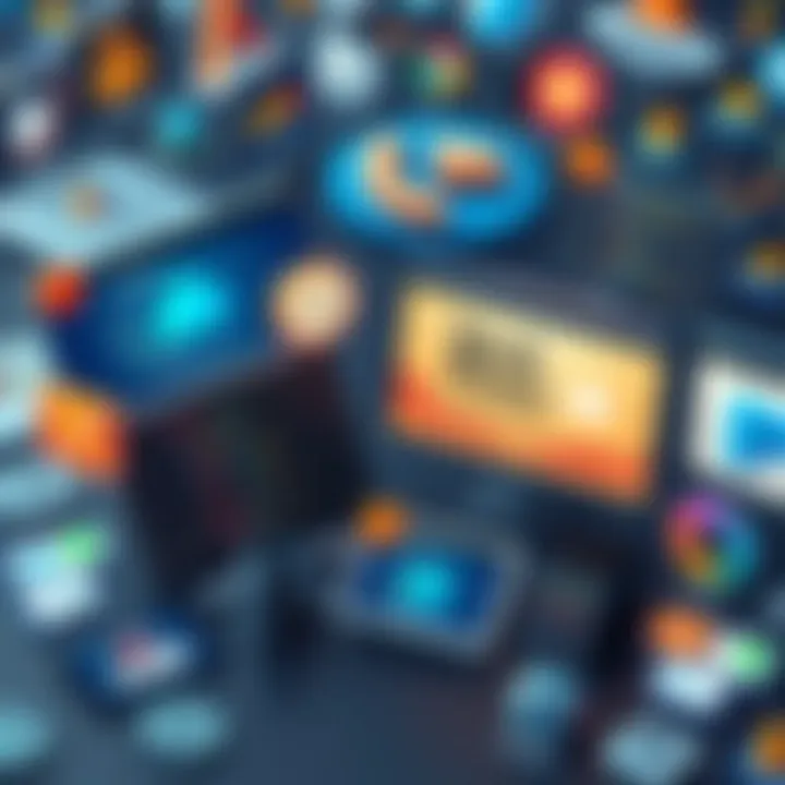 Diverse Stock Photo Subscription Plans A visual representation of diverse stock photo subscription plans