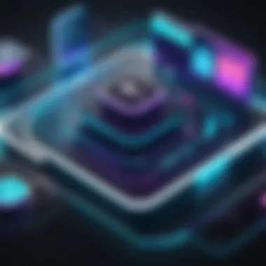 Futuristic depiction of loyalty platforms and trends