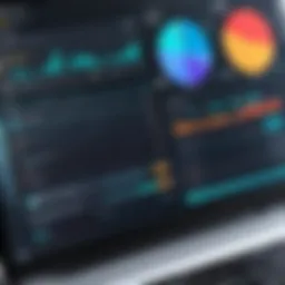 A detailed dashboard showcasing marina management software functionalities.