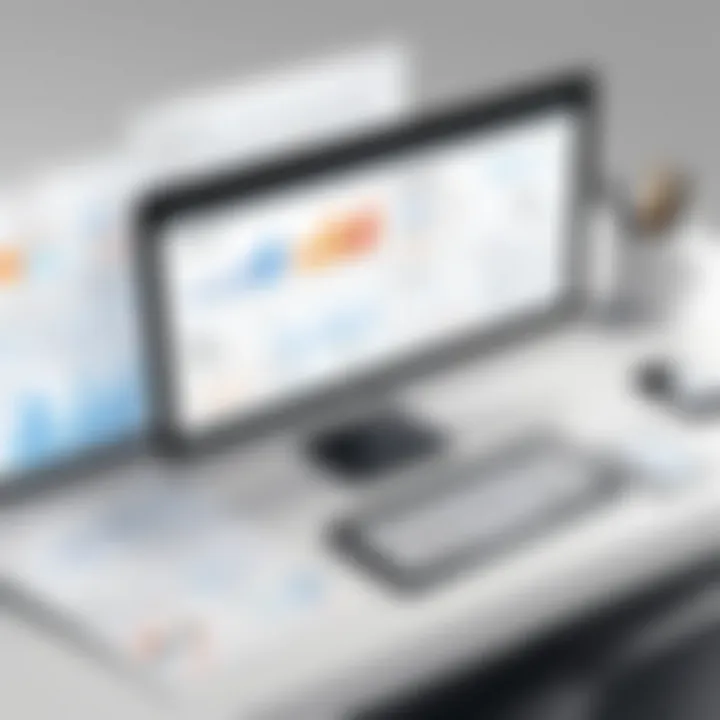 Visual representation of GroovePages' analytics capabilities