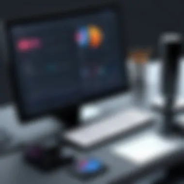 User interface of GroovePages showcasing page builder features
