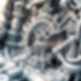 High-quality 3D rendering showcasing intricate details