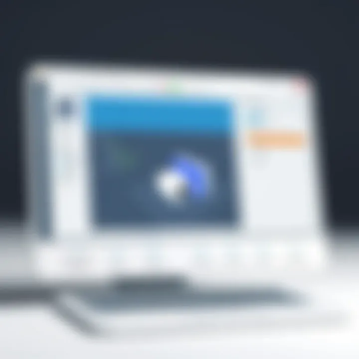 User Interface of 3D Rendering Software User interface of a popular 3D rendering software