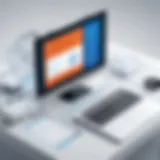 An illustration of UiPath interface showcasing automation workflows