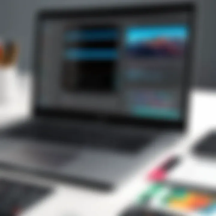 Professional JPEG editing software in action showcasing advanced tools