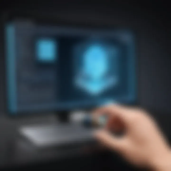 A screenshot of a successful AR application developed using Vuforia