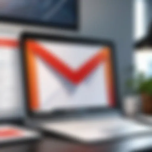 Gmail desktop interface showcasing inbox and organization features