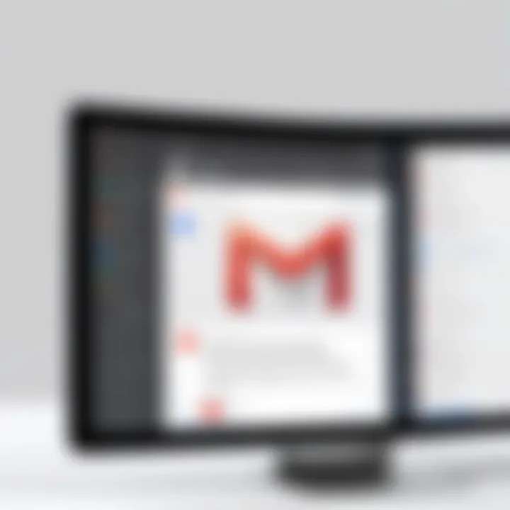 Settings menu in Gmail for customization options