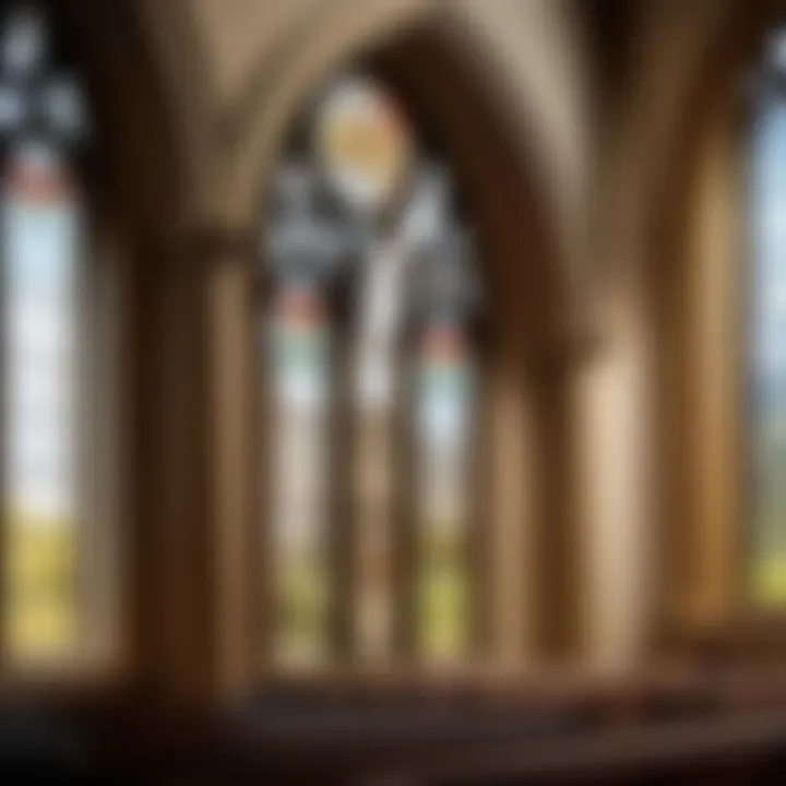 An overview of church windows management software interface showcasing its features