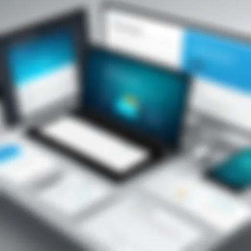 Visual representation of Formstack landing page components
