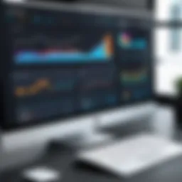 Dynamic dashboard showcasing LMS analytics