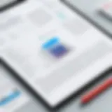 An interface showcasing various PDF editing tools and features.