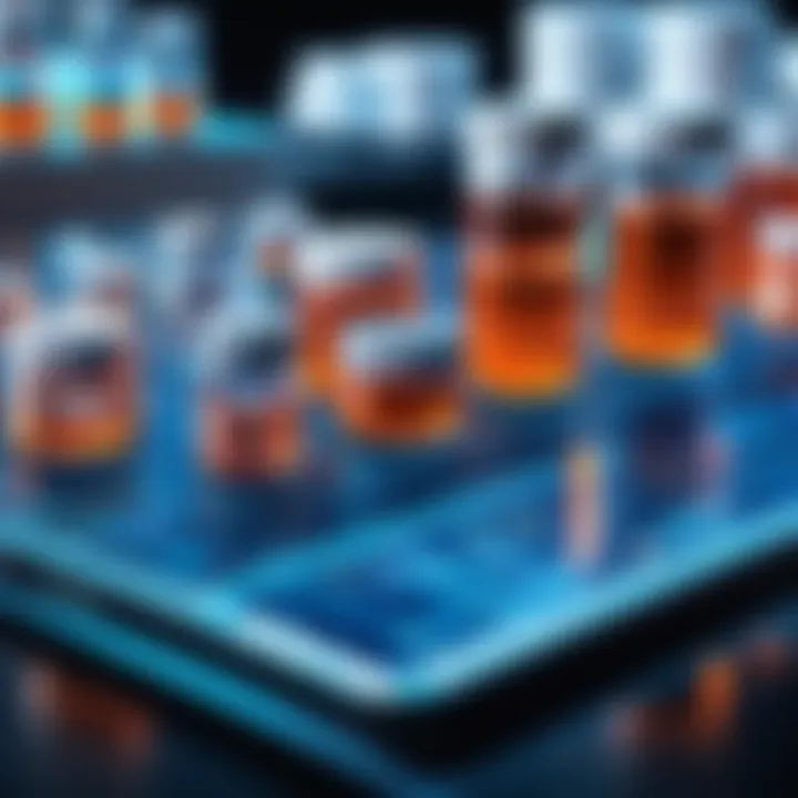Chart displaying future trends in drug inventory management technology