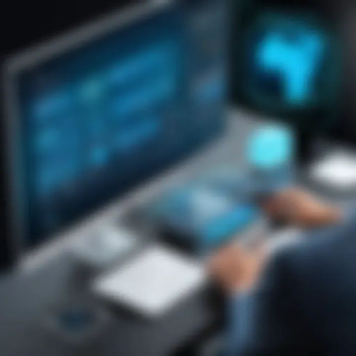 Visual representation of SIEM architecture