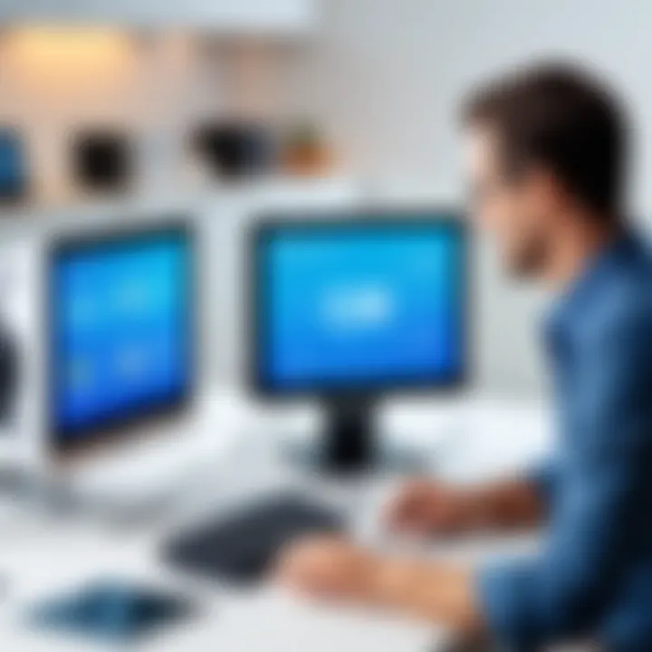 Infographic highlighting user feedback and functionality of Pitney Bowes software.