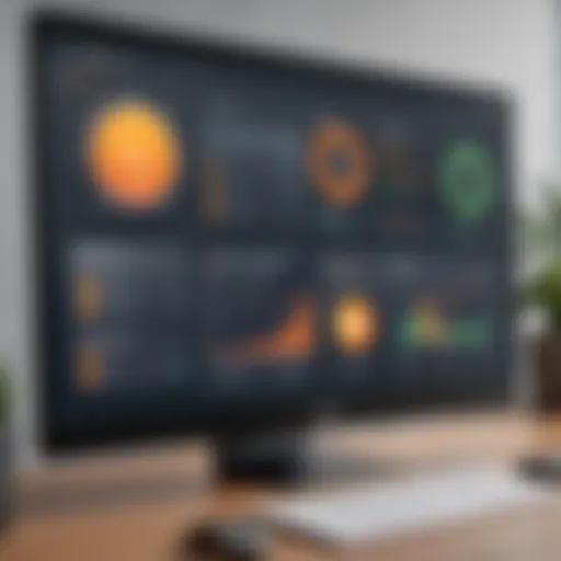 User interface of Avast Internet Security showcasing dashboard features.