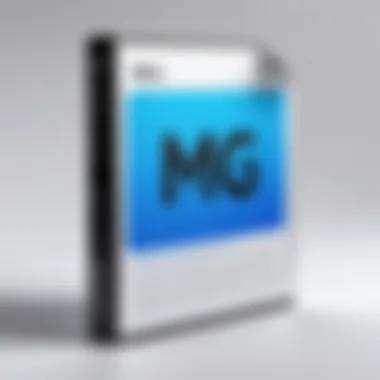 Illustration of MSG file icon