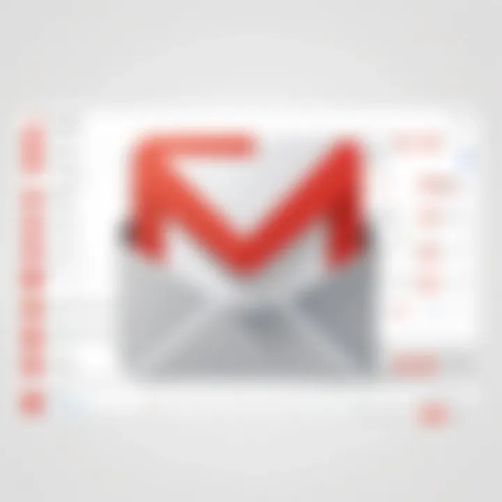 Visual representation of multiple Gmail addresses connected to one account