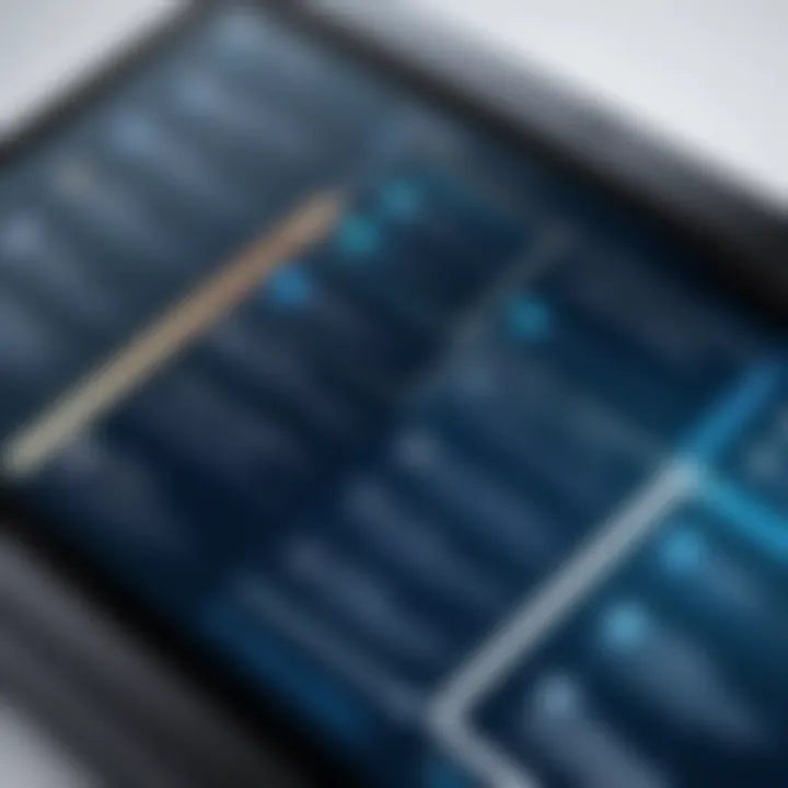 Comparison chart of electronic signature software options