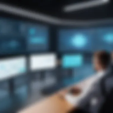 Dynamic Classroom Training A dynamic classroom environment showcasing cybersecurity training.