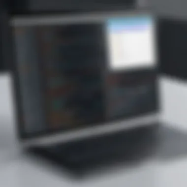 Code Editor for C++ Development A sophisticated code editor showcasing C++ syntax highlighting