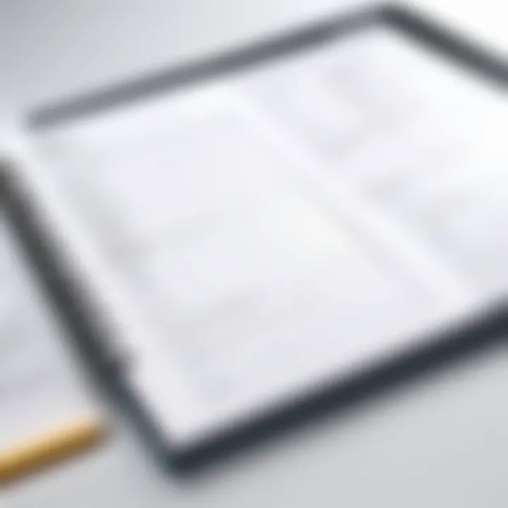 A close-up of a notepad filled with course selection notes