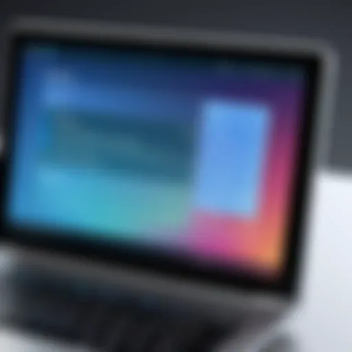 Illustration of labeling software interface showcasing user-friendly design